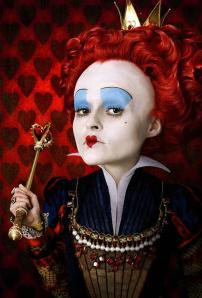 helena bonham-carter as the red queen
