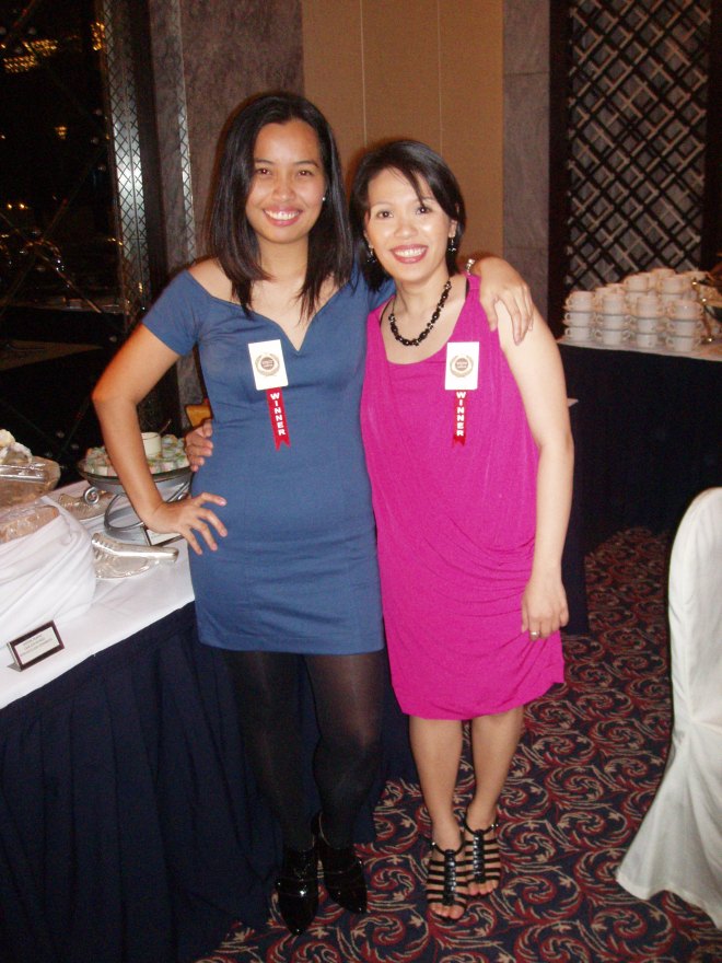 with fellow PSF IV contributor and winner (First Place, Short Story for Children) Kate Aton-Osias